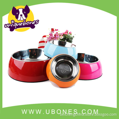 Eco Friendly Bamboo Fiber Wholesale Travel Dog Bowl